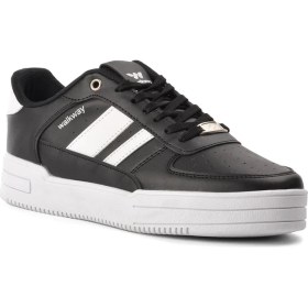 Resim Walkway Sandy Siyah-Beyaz Erkek Sneaker 