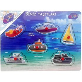 Resim ONY-325-326 AHŞAP TUTMALI DENİZ VE HAVA TAŞITLARI 