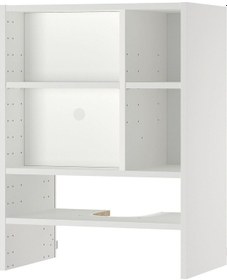 Resim Aspiratör Dolabı İskeleti, Beyaz, 60x37x80 Cm Beyaz 