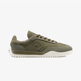 Resim Converse Run Star Trainer Colourful Suede Unisex Haki Sneaker A13057c Haki 