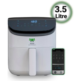 Resim 3.5 Litre Akıllı Beyaz Fritöz, Sağlıklı ve Pratik Pişirme Cihazı 