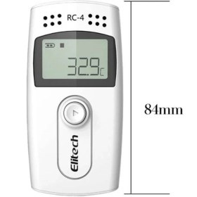 Resim Elitech Rc-4 Mini Sıcaklık Kayıt Cihazı Datalogger 