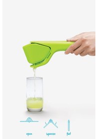 Resim Dreamfarm Fluicer Kolay Sıkmalı Portatif Lime Sıkacağı Yeşil Sıkacak 23 Cm Yeşil 