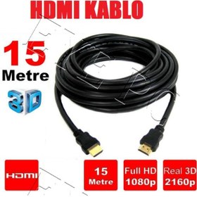 Resim Görüntü Kablosu Hdmi Full Hd Ultra 15 Metre H 45 