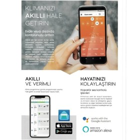 Resim Toshiba Multi Split Klima 1 Oda 1 Salon (2 Iç + 1 Dış Ünite) A+++ Inverter Wi-Fi Klima 