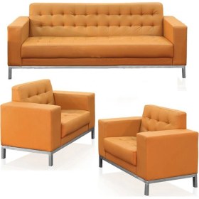 Resim Koltukstilim Terza Üçlü Ofis Koltuk Takımı 