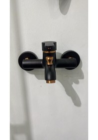 Resim Armour Armatür Banyo Bataryası Siyah Rose Siyah 