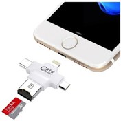Resim iOS Uyumlu iPhone Uyumlu Microusb Type C Tf Kart Okuyucu Reader 