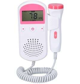 Resim Geeksen Ev Tipi Fetal Doppler Bebek Kalp Atışı Monitörü Lcd Ekran Hamile Bakım Ürünü 