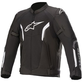 Resim Alpinestars Ast V2 Air Yazlık Korumalı Motosiklet Montu Siyah / Beyaz 