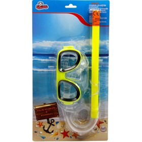 Resim Vardem Oval Dalış Maskesi ve Şnorkel Seti Yeşil (SMG-M25S80) 