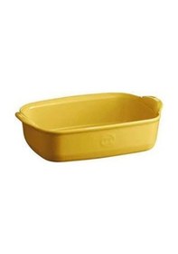 Resim Emile Henry Fırın Kabı Dikdörtgen 22 X 14 Cm Mat Sarı/provence Yellow -909649 Mat Sarı 