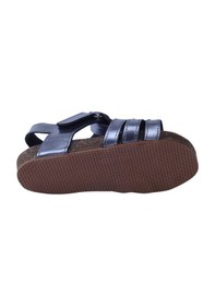 Resim Toddler 01217 Anatomik Deri Mantar Taban Püsküllü Sandalet 21-25 (422205806) Füme 