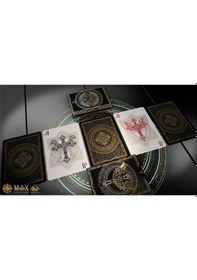 Resim Npcc Noir Arts Royal Sanctuary Kings Premium Oyun Kağıdı Koleksiyonluk İskambil Kartları 