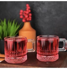 Resim Paşabahçe 55422 Elysia 6'lı Çay-Kahve Kupası 195 cc 