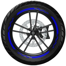 Resim deeb Motogp Jant Şeridi Reklektif Mavi 