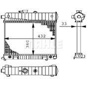 Resim BEHR 8MK376710-274 Radyatör W202 208 210 94-02 