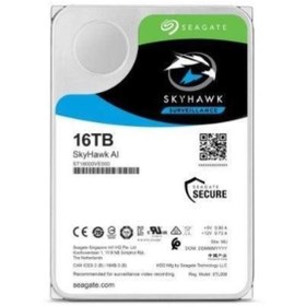 Resim SEAGETE SEAGATE 3.5" 16TB SKYHAWK ST16000VE002 7200 RPM 256MB SATA-3 Güvenlik Diski 