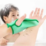 Resim Yumuşak Banyo Duş Süngeri Eldiven 