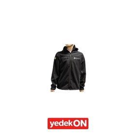 Resim Magmaweld XS Mont Soft Shell Kapşonlu Astarlı Siyah 