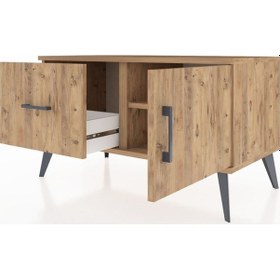 Resim Hyperion Şifonyer Tek Raflı Tek Çekmeceli Tek Kapaklı 88x44x48 Çam-çam Çam 