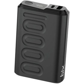 Resim Bix TPB15 10000MAH Pd 20W Usb-C ve Usb-A Qc 3.0 Çift Portlu 22.5W Süper Hızlı Şarj Destekli ve Dijital Ekranlı Mini Powerbank Siyah 