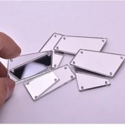 Resim YENİ HEDİYELİK DÜNYAM 1,25mm Kalınlığında 3cm Büyüklüğünde Arkası Yapışkanlı Akrilikler 25 Adet 