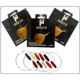 Resim Piarro Profosyonel Uzun Sap Bağlama Teli 0,20 ( 3 Paket ) 