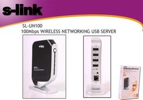 Resim SN-UN100 100mhps Wrls Networking Usb Server 