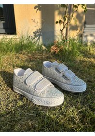 Resim Scarpe Magiche Gümüş Işıklı Kız Çocuğu Ayakkabı 31-35 Numara Arası Işıksızdır Gümüş 