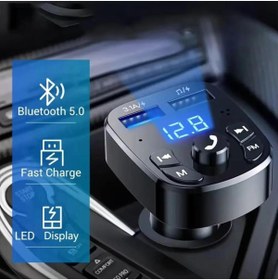 Resim RabbitTech Bluetooth Araç Kiti Araç Fm Transmitter USB Type-C MP3 SD Kart Flash Için Uygun PD Çakmaklık Girişli 
