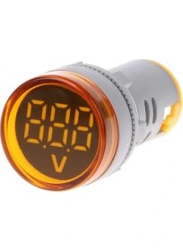 Resim Dijital Voltmetre Ac 20-500V 