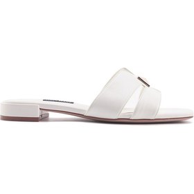 Resim Nine West Iwan 4fx Kırık Beyaz Kadın Terlik 000000000101484523 Beyaz 