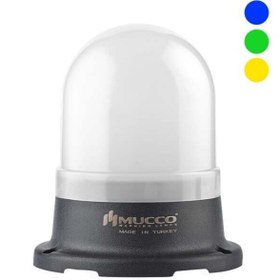 Resim MUCCO 100 Serisi Rgb Buzzer Tepe Lambası Snt-115-b-rgb-40-260v Ac - Dc 
