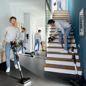 Resim Bosch Unlimited 7 Siyah BCS712XXL Dikey Şarjlı Süpürge 