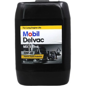 Resim Mobil Delvac Mx Extra Sae 10W-40 Motor Yağı 20 L 