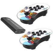 Resim Schitec 4K Arcade 10000 Retro Oyunlu 2 Kablosuz Joystickli A16 Oyun Konsolu 