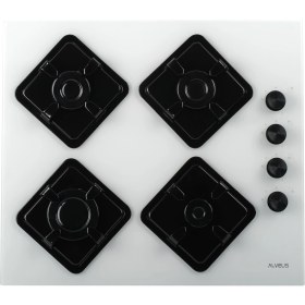 Resim Alveus 3’lü Ankastre Set Beyaz Modern (Cam Ocak + 8 Fonksiyon Fırın + Davlumbaz) 