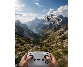 Resim GIGA Çocuk ve Yetişkin Kullanımına Uygun Kameralı Akıllı Drone 