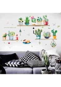 Resim Raf Tasarımlı Karışık Dizaynlı Yapışkanlı Sticker Seti Mc-664 