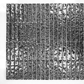 Resim MozaiKristaL Mutfak Tezgah Arası Banyo ve Iç Dekorasyonda Tüm Yüzeyler Için 15X73MM Antrasit Gümüş Krom, 30X30CM. Fileli Kristal Mozaik ( 1 M2 Fiyatıdır ) 