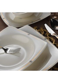 Resim Kütahya Porselen 62 Parça Yemek Seti 