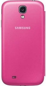 Resim Samsung Orijinal EF-CI950BPEGWW Flip Cover (Galaxy S4 ile uyumlu) pembe 