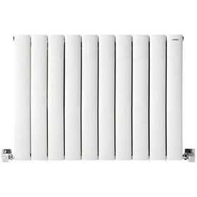 Resim 600mm x 795mm Lilac Yüksek Isı Kapasiteli Dekoratif Yatay Beyaz Alüminyum Radyatör 