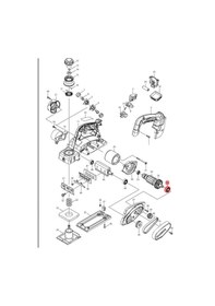 Resim Makita DKP180RFE Rulman 6000 Ürün Kodu 211088-7 