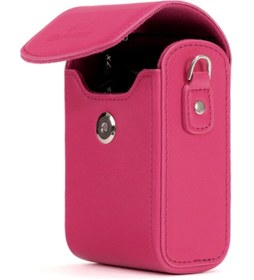 Resim MegaGear Panasonic Lumix DC- ZS200 Deri Dikey Kamera Çantası 