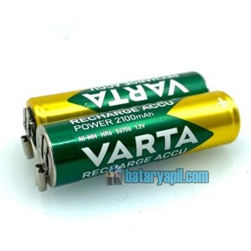 Resim Varta 2.4v 2100mah Moser 1886 Uyumlu Pil 