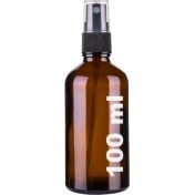 Resim Afracam 100 cc Amber Sprey Kapaklı 100 ml Siyah Fısfıs Kolonya Dezenfektan Cam Şişe 1 Adet 
