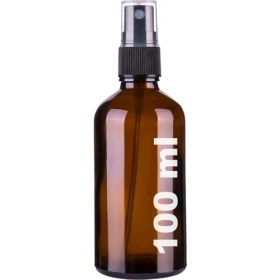 Resim Afracam 100 cc Amber Sprey Kapaklı 100 ml Siyah Fısfıs Kolonya Dezenfektan Cam Şişe 1 Adet 