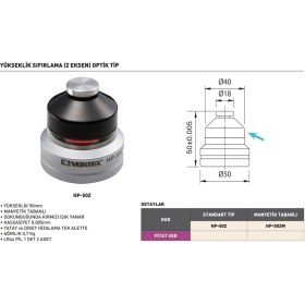 Resim Fett HP-50Z Vertex Z Eksen Optik Tip Yükseklik Sıfırlama 